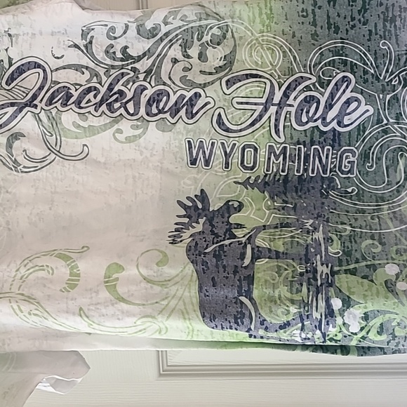 Jackson Hole, Wyoming ladies t-shirt large - Picture 3 of 9